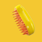 Dampf-Katzenbürste 3-in-1 mit Silikonnoppen