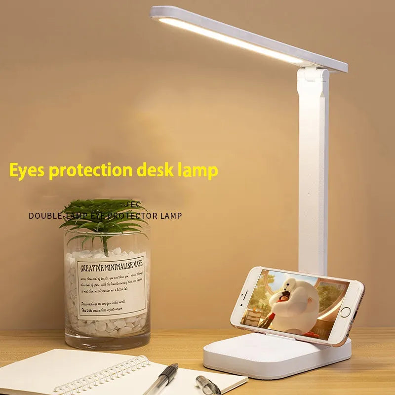 LED Schreibtischlampe mit 6000mAh Akku und Touch-Bedienung