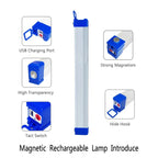 LED Röhrenleuchte magnetisch – wiederaufladbar