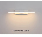 Drehbare LED-Wandleuchte mit 330° Verstellung