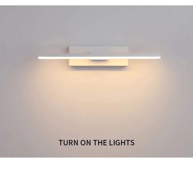 Drehbare LED-Wandleuchte mit 330° Verstellung