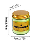 Citronella-Kerze im Glas – handgefertigt, 100 g