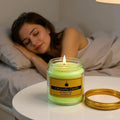 Citronella-Kerze im Glas – handgefertigt, 100 g