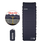 Selbstaufblasbare Camping-Luftmatratze mit integrierter Pumpe