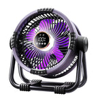 Campingventilator mit 20000mAh Akku und LED-Licht