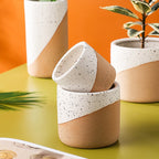 Keramik-Pflanzkübel im japanischen Stil