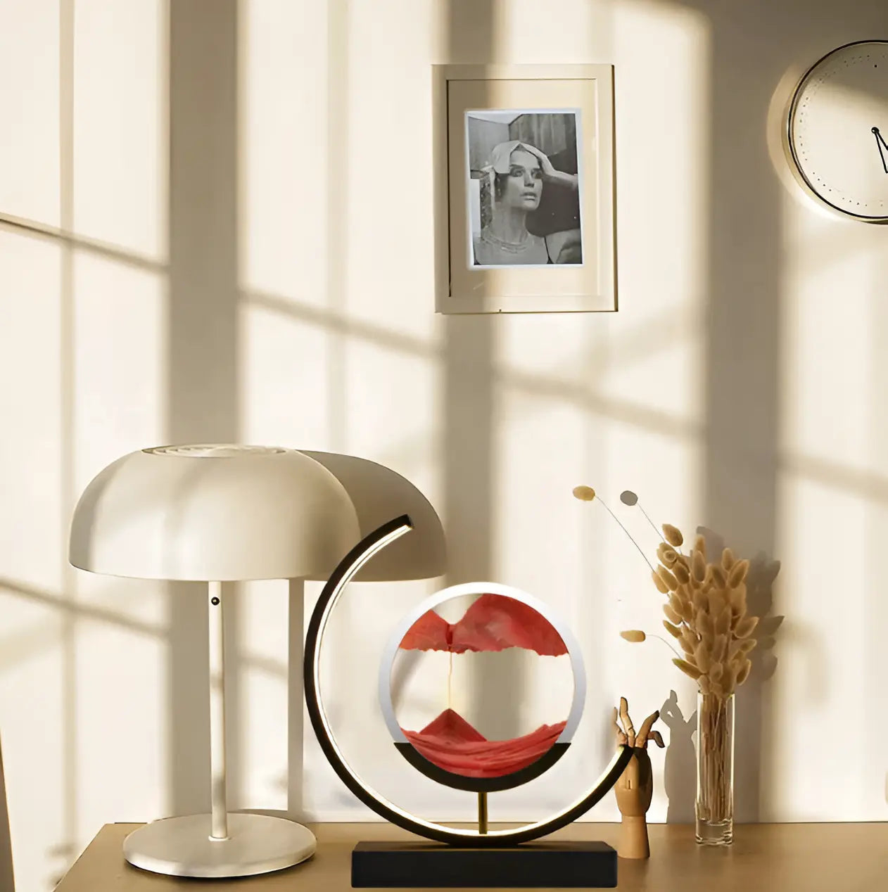 LED-Sandlampe mit Fernbedienung