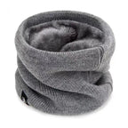 Multifunktions-Schlauchschal mit Fleece-Futter