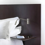 Wandleselampe mit flexiblem Schwanenhals und LED-Dimmer