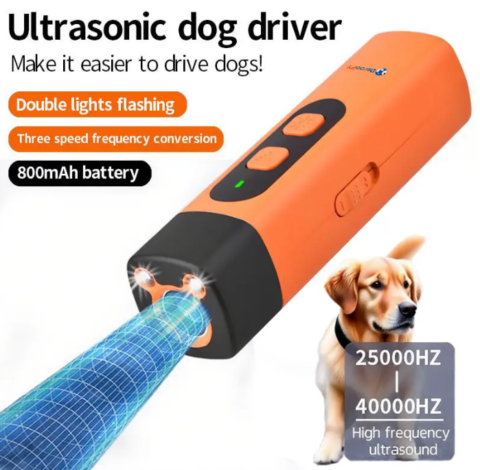 Ultraschall-Hundetrainer mit 3 Trainingsmodi