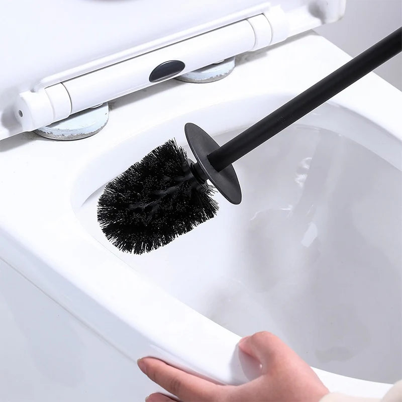 Toilettenpapierständer mit Bürste und Ablage