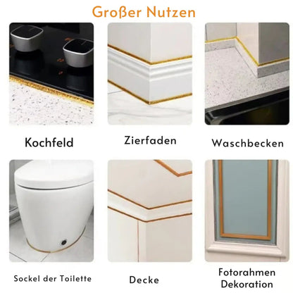 Selbstklebendes Fugenband – Flexibel, wasserdicht & dekorativ