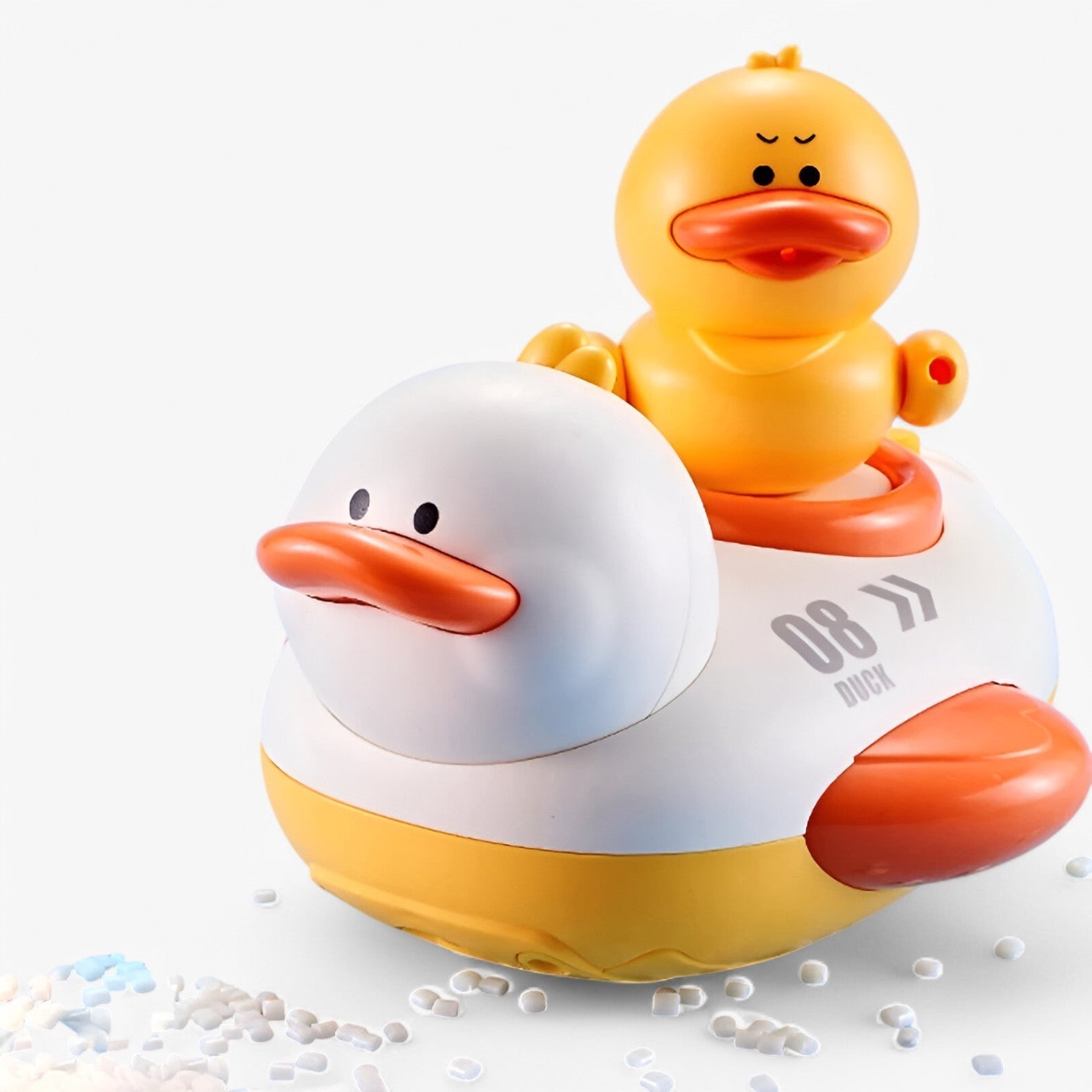 Wasserspiel Badeente mit automatischer Fontäne