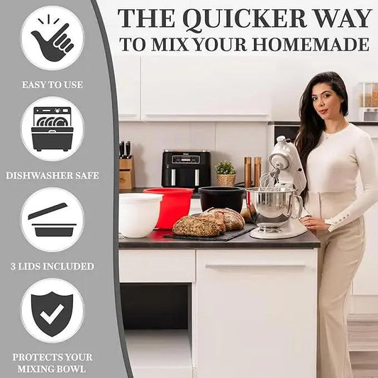 Silikon-Einsatz für Küchenmaschine — müheloses und sauberes Backen
