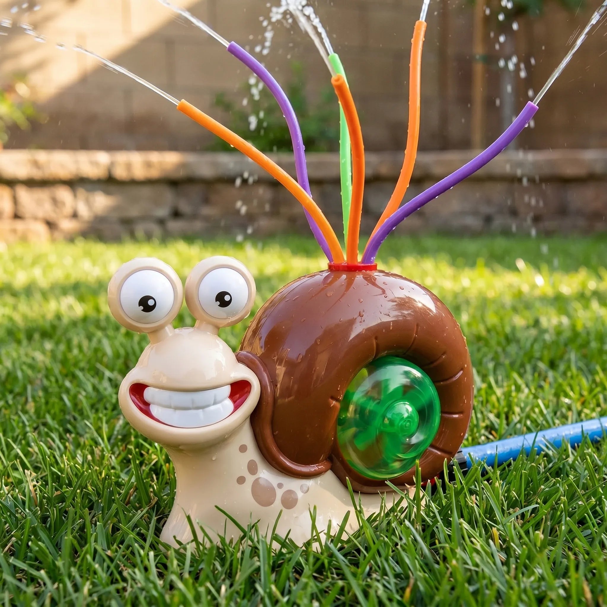 Schnecken-Wassersprinkler mit Schlaganschluss