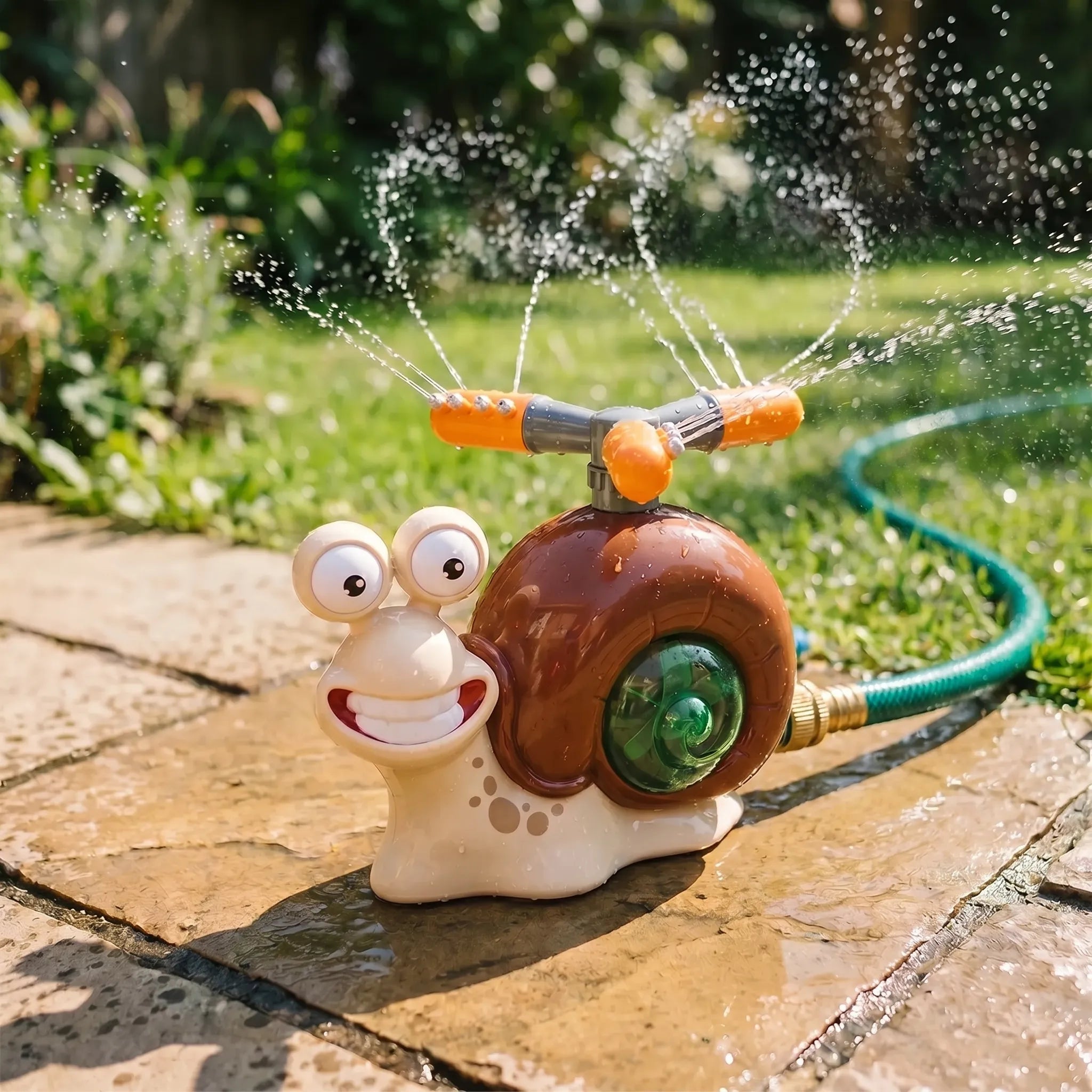 Schnecken-Wassersprinkler mit Schlaganschluss