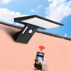 Solar-Wandleuchte mit Bewegungsmelder und Fernbedienung