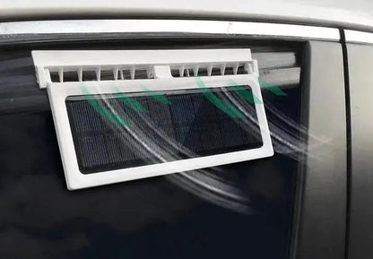 Solarbetriebener Auto-Ventilator – Kabellos & Kompakt