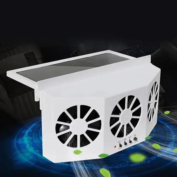Solarbetriebener Auto-Ventilator – Kabellos & Kompakt