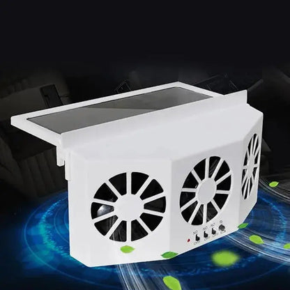 Solarbetriebener Auto-Ventilator – Kabellos & Kompakt