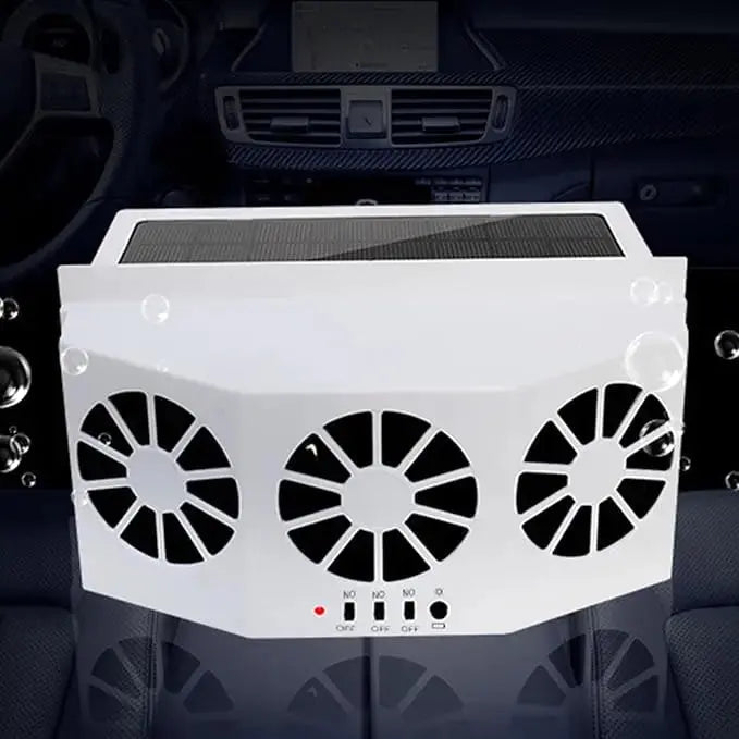 Solarbetriebener Auto-Ventilator – Kabellos & Kompakt