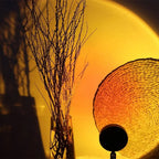 LED-Projektionslampe mit Sonnenuntergang-Effekt – 16 Farben