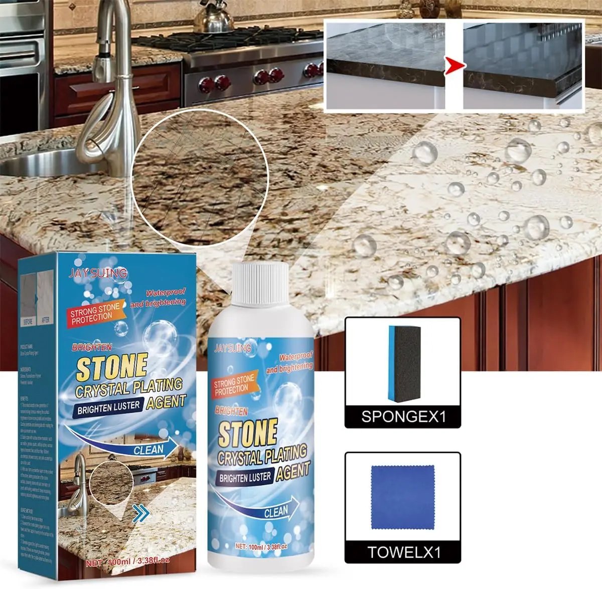 Steinpflegemittel | Natürliche Pflege für langanhaltenden Glanz