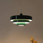 Pendelleuchte aus Metall mit gestuftem Design