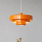 Pendelleuchte aus Metall mit gestuftem Design