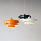 Pendelleuchte aus Metall mit gestuftem Design