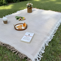 Picknickdecke wasserabweisend mit Wabengewebe