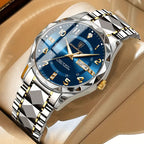 Herren Sportuhr mit Chronograph und Alarm