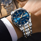 Herren Sportuhr mit Chronograph und Alarm