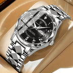Herren Sportuhr mit Chronograph und Alarm