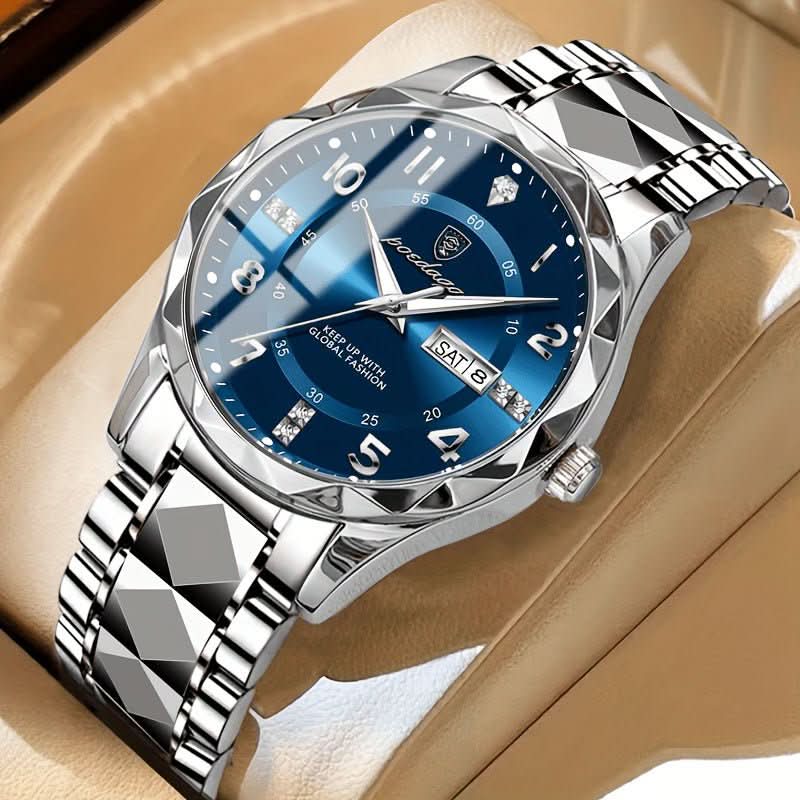Herren Sportuhr mit Chronograph und Alarm