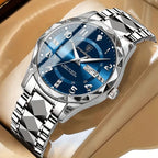 Herren Sportuhr mit Chronograph und Alarm