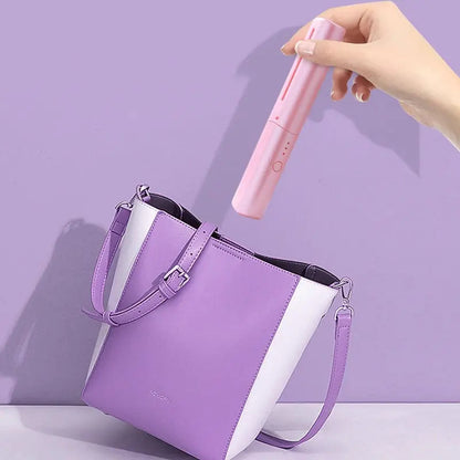 Tragbare Haarglättbürste – Kamm & Glätteisen in einem für schnelles Styling unterwegs