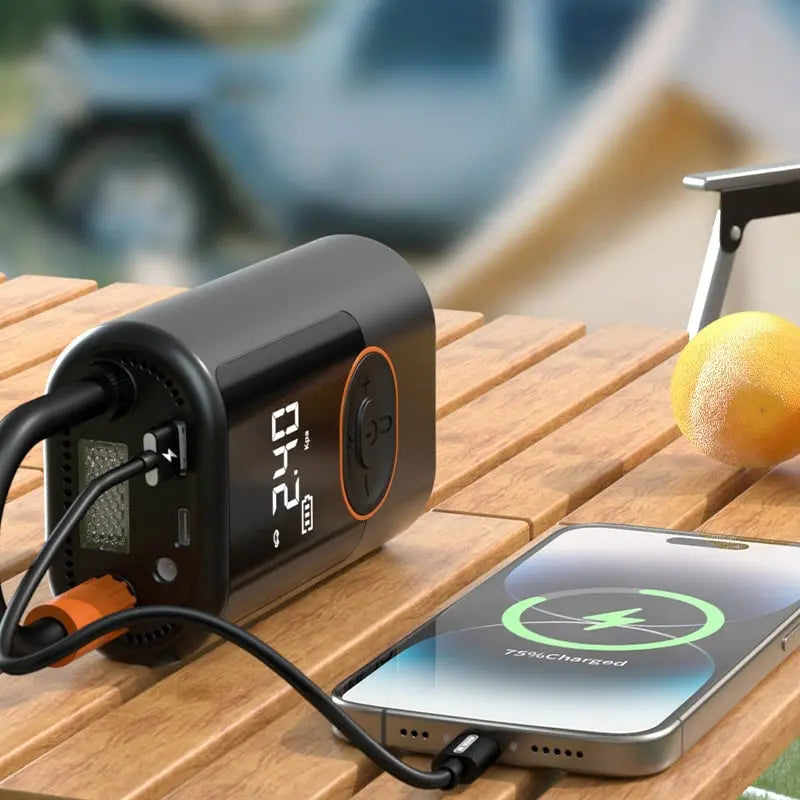 Digitaler Reifenfüller mit Akku – 150 PSI Kompressor