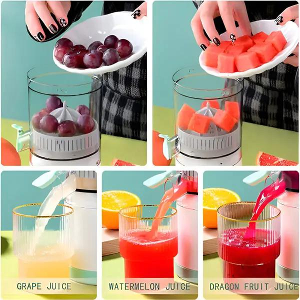 Tragbarer Entsafter — Mehr Vitalität durch frischen Fruchtsaft