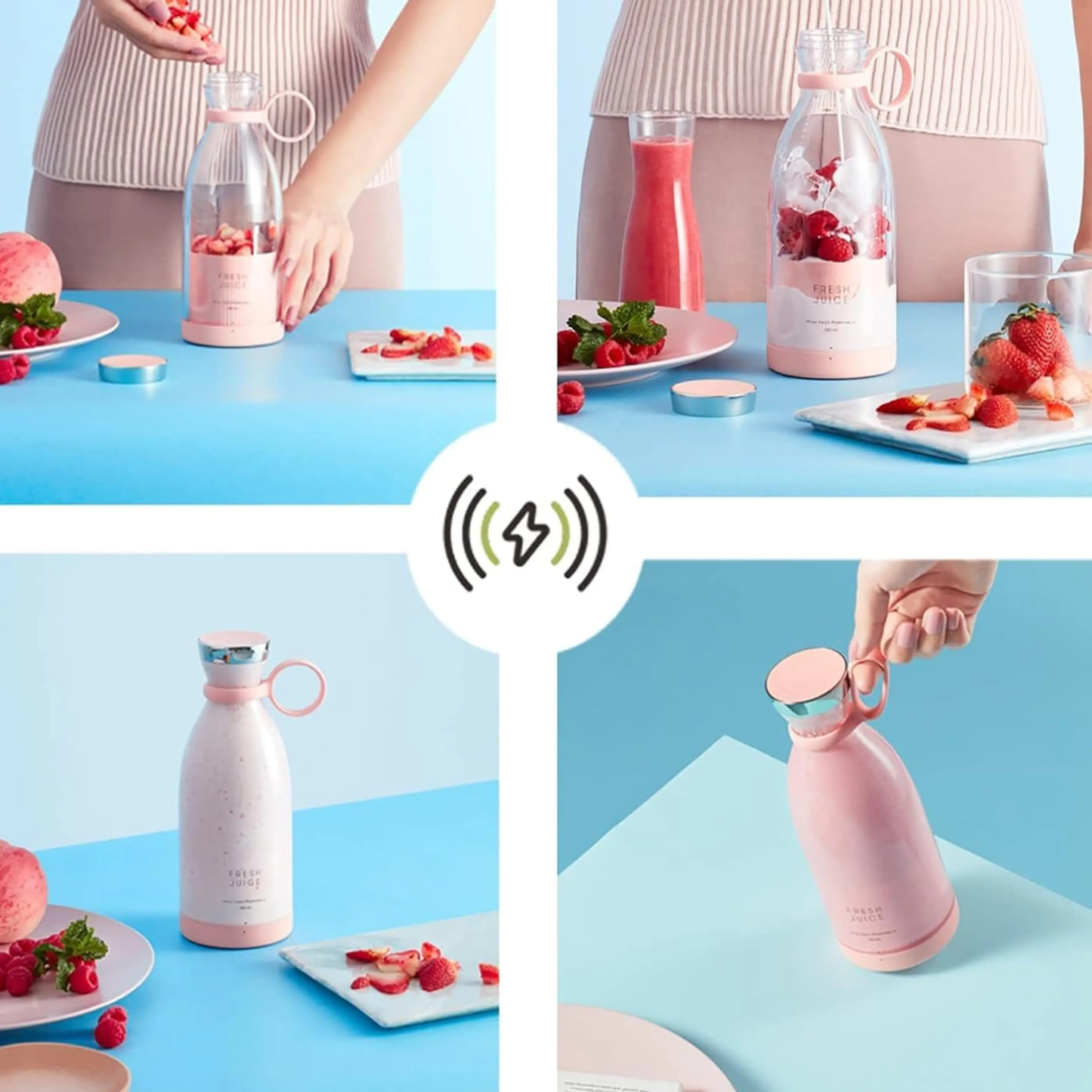 Tragbarer Mixer — Frische Smoothies überall genießen