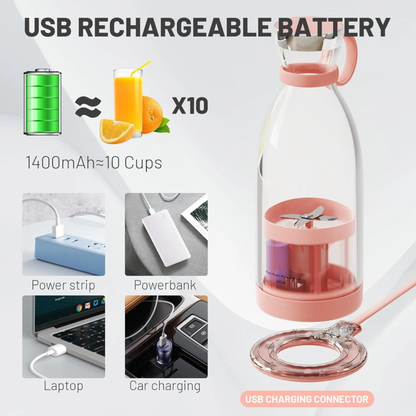 Tragbarer Mixer — Frische Smoothies überall genießen