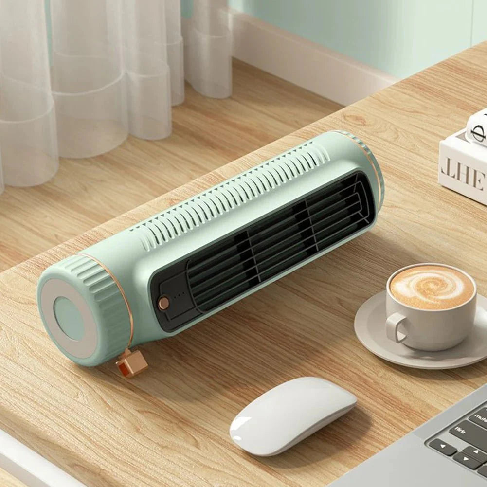 Turmventilator flügellos mit 360°-Luftzirkulation
