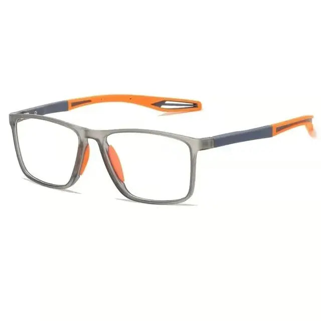 Ultra-leichte Titan-Sportbrille für Herren mit Blaulichtfilter