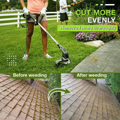 Unkraut entfernen wie ein Profi – mit dem 6-Zoll Stahlbürstenkopf