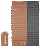 Selbstaufblasbare Camping-Luftmatratze mit integrierter Pumpe