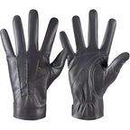 Leder-Touchscreen-Handschuhe mit Kaschmir-Fütterung