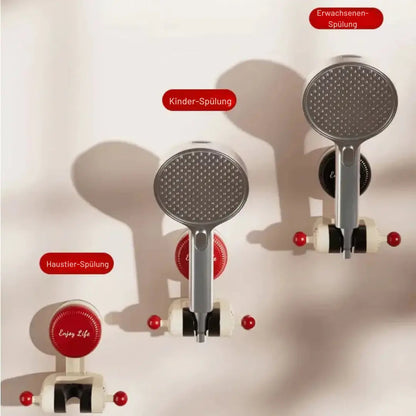 Verstellbarer Duschkopfhalter mit Saugnapf