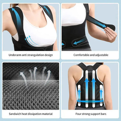 Verstellbarer Haltungskorrektor