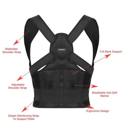 Verstellbarer Haltungskorrektor