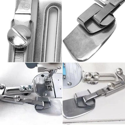 Verstellbarer Rollsaumfuß für präzise Nähabschlüsse